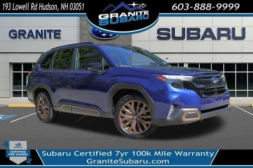 Sapphire Blue Pearl 2025 Subaru Forester Sport