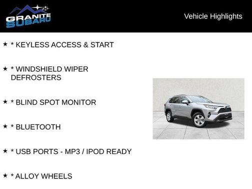 2020 Toyota RAV4 XLE