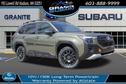 Autumn Green Metallic 2026 Subaru Forester Wilderness