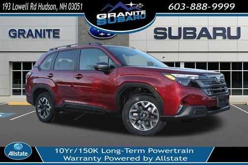 Crimson Red Pearl 2026 Subaru Forester Premium