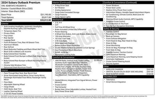 2024 Subaru Outback Premium