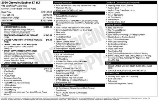 2020 Chevrolet Equinox 1LT