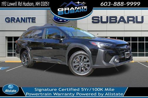 Crystal Black Silica 2023 Subaru Outback Onyx Edition