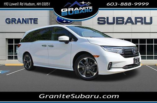 Platinum White Pearl 2024 Honda Odyssey Elite