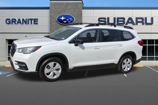Crystal White Pearl 2019 Subaru Ascent Base 8-Passenger