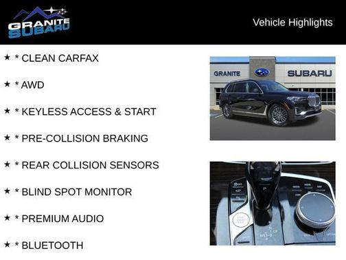 Black Sapphire Metallic 2019 BMW X7 xDrive40i