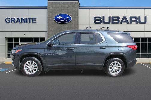 Graphite Metallic 2019 Chevrolet Traverse LT Leather