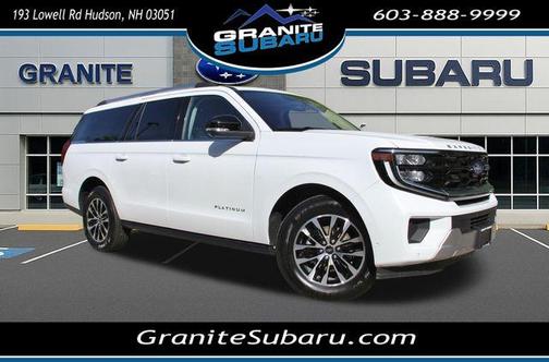 Oxford White 2025 Ford Expedition Max Platinum