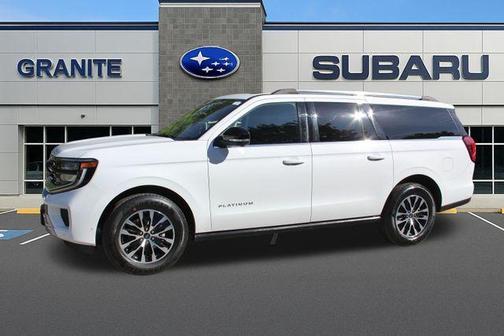 Oxford White 2025 Ford Expedition Max Platinum