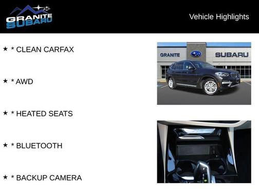 2021 BMW X3 xDrive30i