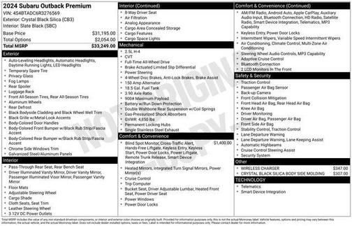2024 Subaru Outback Premium
