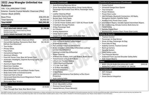 2022 Jeep Wrangler Unlimited 4xe Rubicon