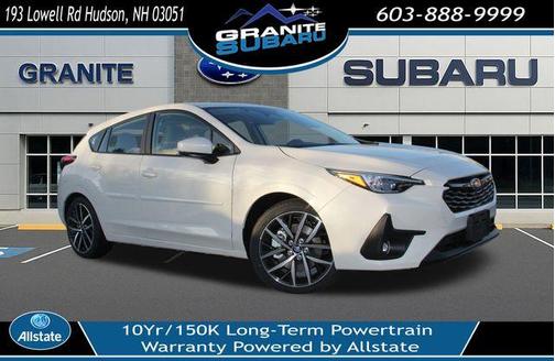 Crystal White Pearl 2026 Subaru Impreza Sport