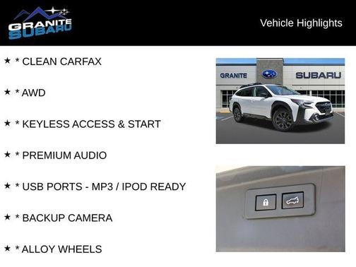 2023 Subaru Outback Onyx Edition