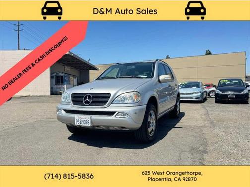 2004 Mercedes-Benz M-Class 4MATIC