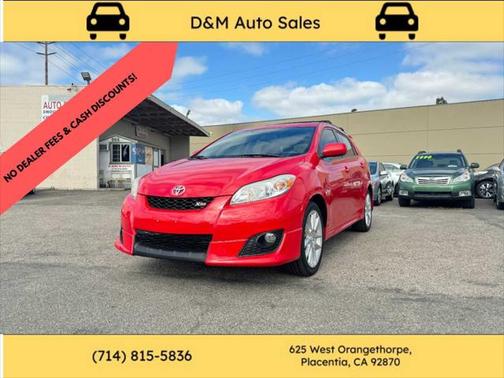2009 Toyota Matrix XRS