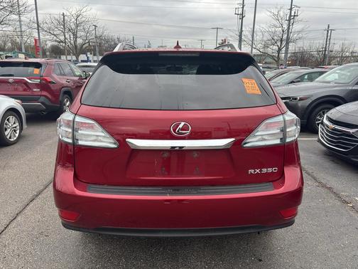 Matador Red Mica 2012 Lexus RX 350 Base