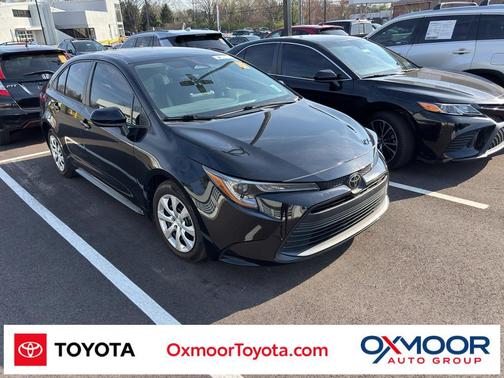 Midnight Black Metallic 2023 Toyota Corolla LE
