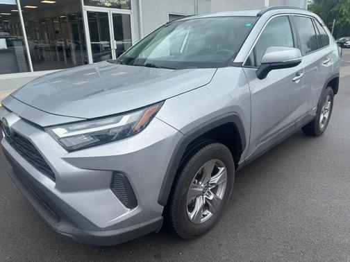 Silver Sky Metallic 2023 Toyota RAV4 Hybrid XLE