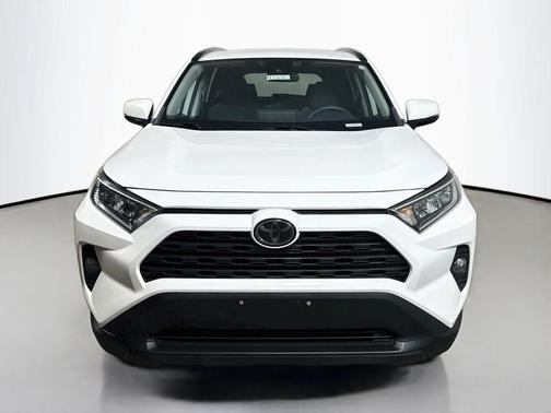 Super White 2021 Toyota RAV4 XLE