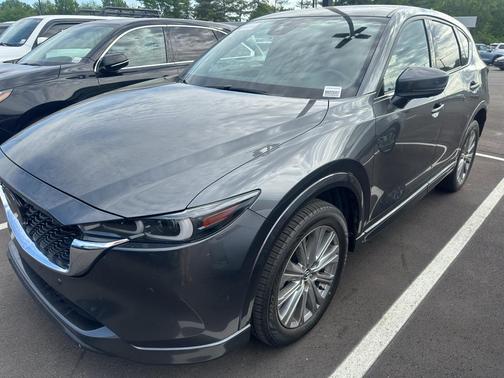 Machine Gray Metallic 2022 Mazda CX-5 2.5 Turbo Signature