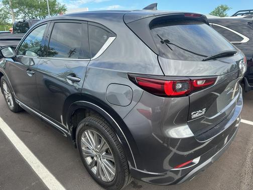 Machine Gray Metallic 2022 Mazda CX-5 2.5 Turbo Signature