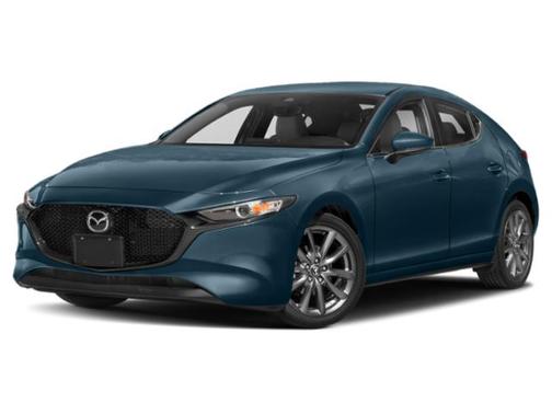 Deep Crystal Blue Mica 2021 Mazda Mazda3 FWD w/Preferred Package
