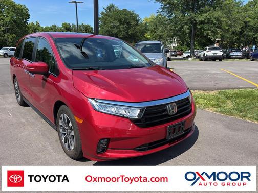 Radiant Red Metallic II 2022 Honda Odyssey EX-L