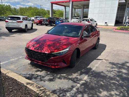 2022 Hyundai ELANTRA HEV Blue