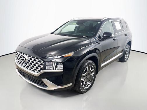 Twilight Black 2023 Hyundai SANTA FE HEV SEL Premium
