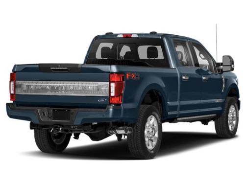 Antimatter Blue Metallic 2021 Ford F-250 Platinum