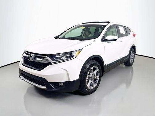 Platinum White Pearl 2019 Honda CR-V EX-L