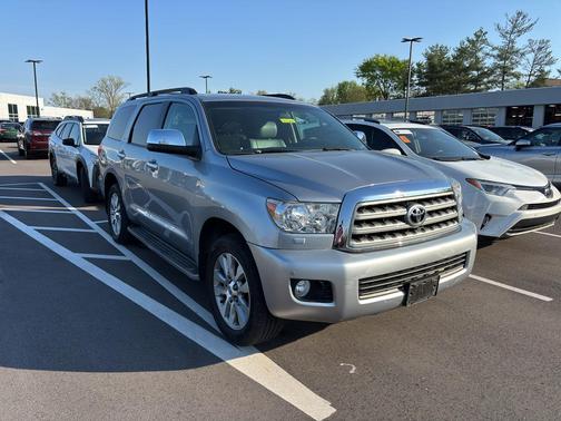 Silver Sky Metallic 2011 Toyota Sequoia Limited