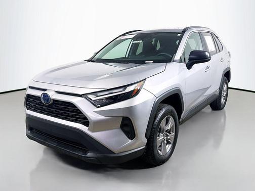 Silver Sky Metallic 2023 Toyota RAV4 Hybrid LE
