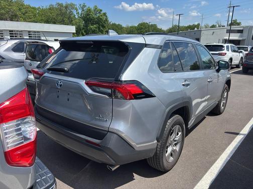 Silver Sky Metallic 2023 Toyota RAV4 Hybrid LE
