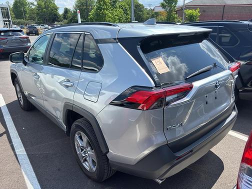 Silver Sky Metallic 2023 Toyota RAV4 Hybrid LE