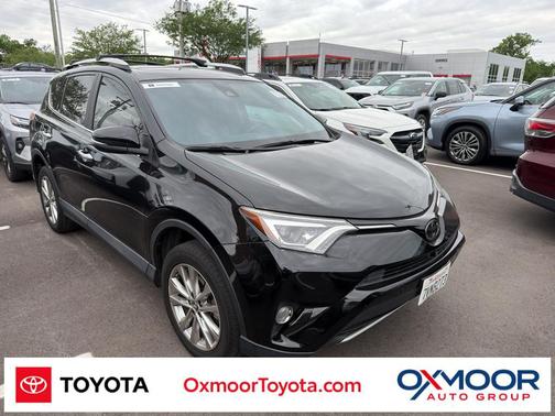 Black 2016 Toyota RAV4 Limited