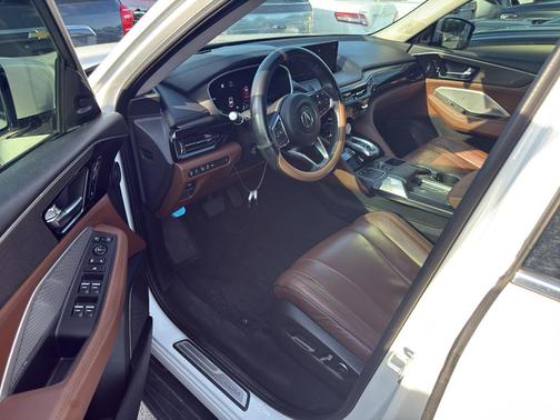 Platinum White Pearl 2022 Acura MDX Advance Package