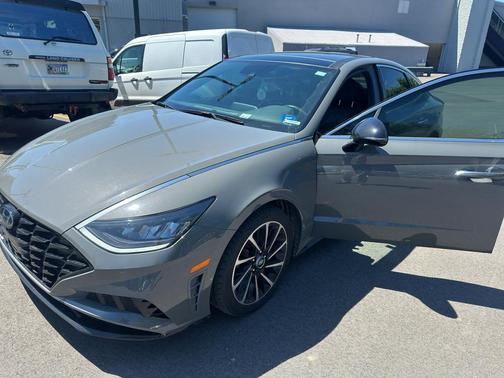 Hampton Gray 2020 Hyundai SONATA SEL Plus