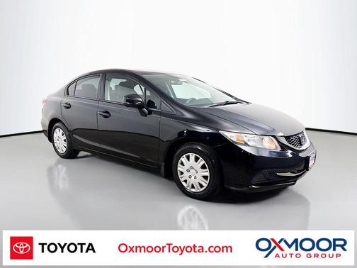 Crystal Black Pearl 2013 Honda Civic LX