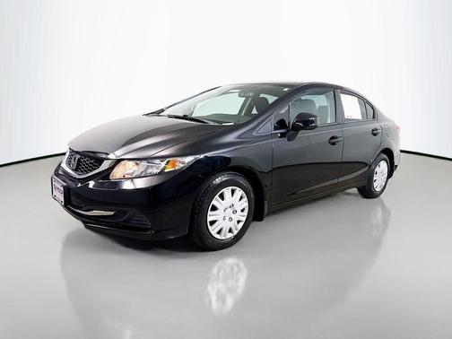 Crystal Black Pearl 2013 Honda Civic LX