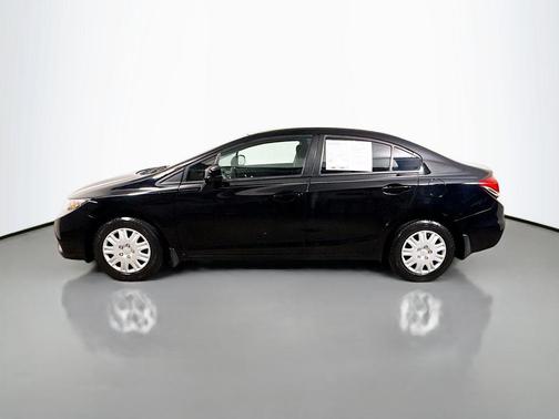 Crystal Black Pearl 2013 Honda Civic LX