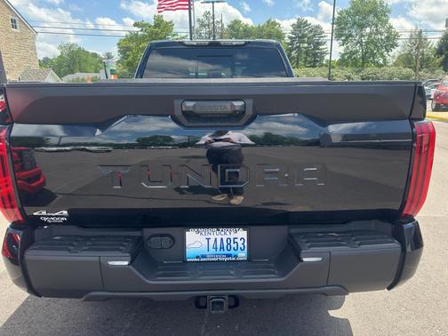 Midnight Black Metallic 2026 Toyota Tundra SR5