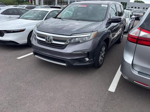 Modern Steel Metallic 2020 Honda Pilot 2WD EX-L