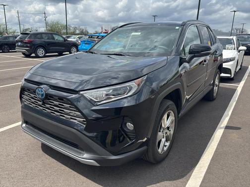 Midnight Black Metallic 2020 Toyota RAV4 Hybrid Limited