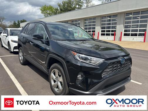 Midnight Black Metallic 2020 Toyota RAV4 Hybrid Limited