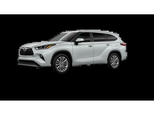 Wind Chill Pearl 2026 Toyota Highlander Hybrid Platinum
