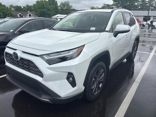 Wind Chill Pearl 2024 Toyota RAV4 Hybrid SE