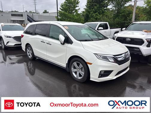 White Diamond Pearl 2018 Honda Odyssey EX