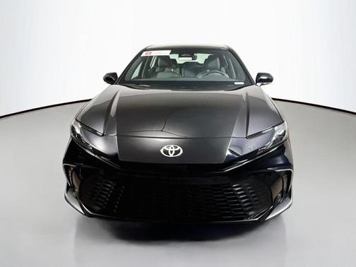 Midnight Black Metallic 2025 Toyota Camry SE